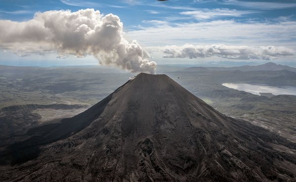 volcanic eruption