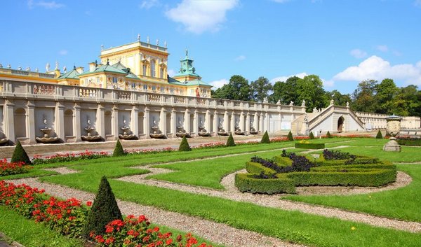 Виляновский парк в Варшаве