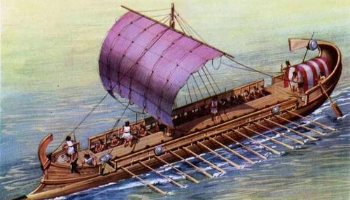древний корабль