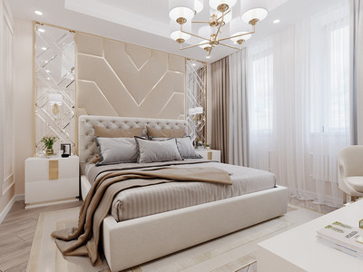Дизайн спальні в сучасному стилі