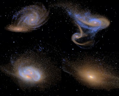 ориентация галактик