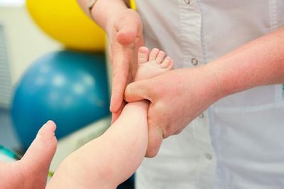 детский массаж ног