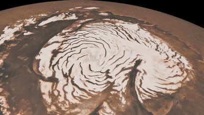 сніг на Марсі